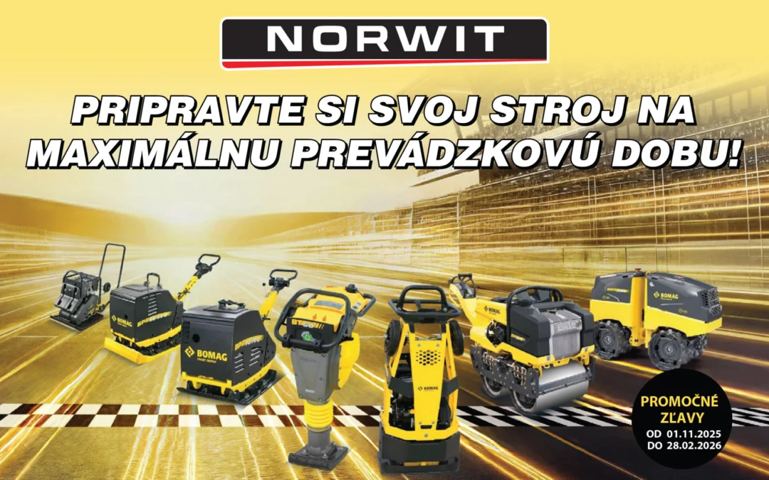 Zimná akcia – servis a náhradné diely BOMAG