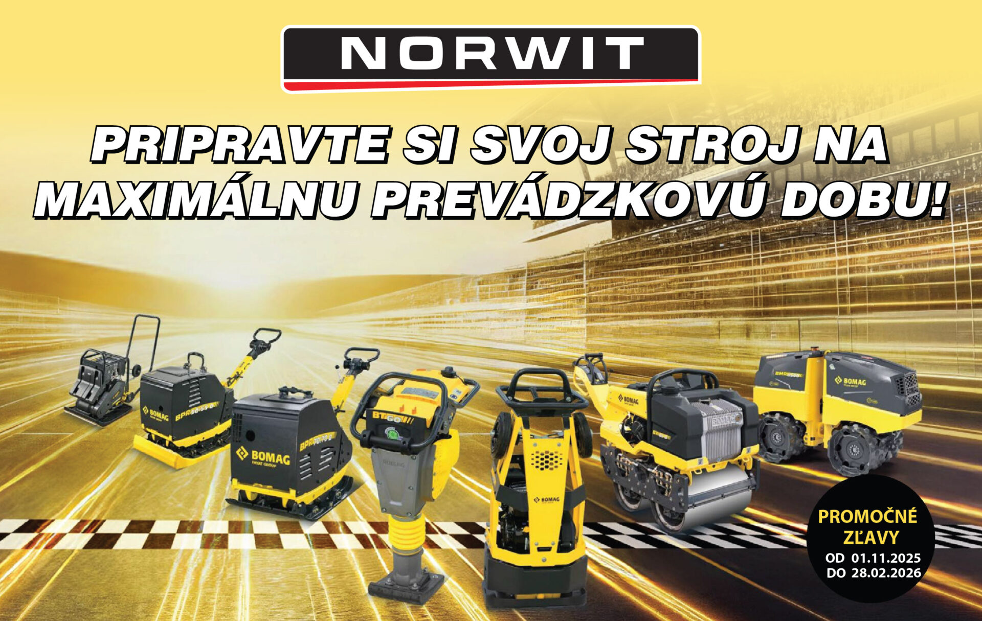 Zimná akcia – servis a náhradné diely BOMAG