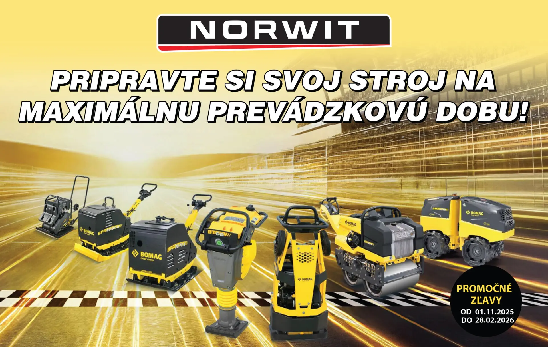 Zimná akcia – servis a náhradné diely BOMAG