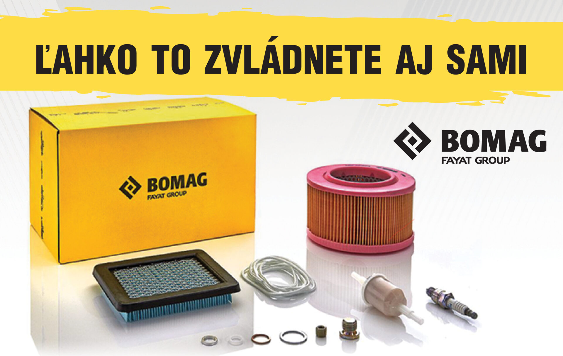 Zimná akcia na náhradné diely Bomag