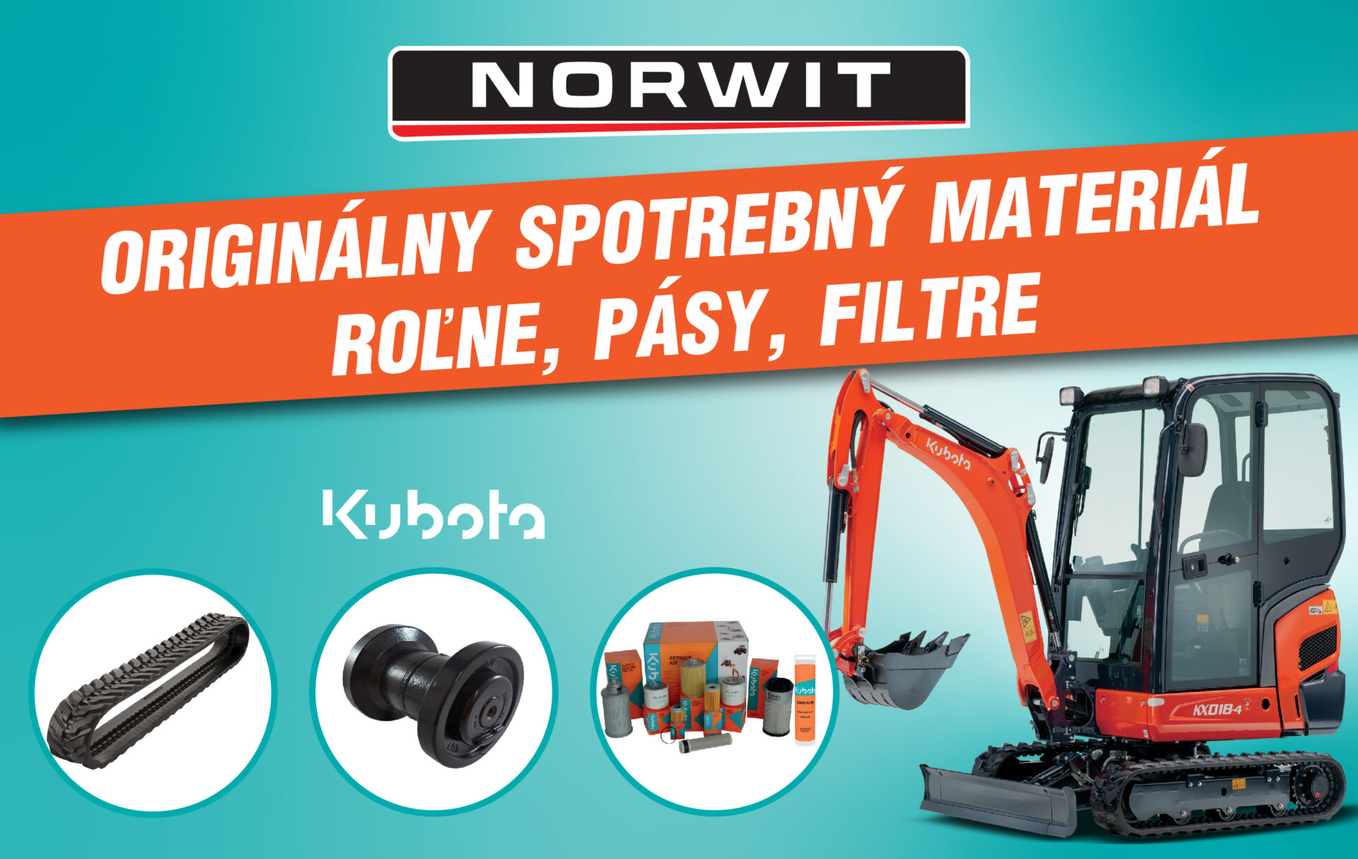 Spotrebný materiál Kubota